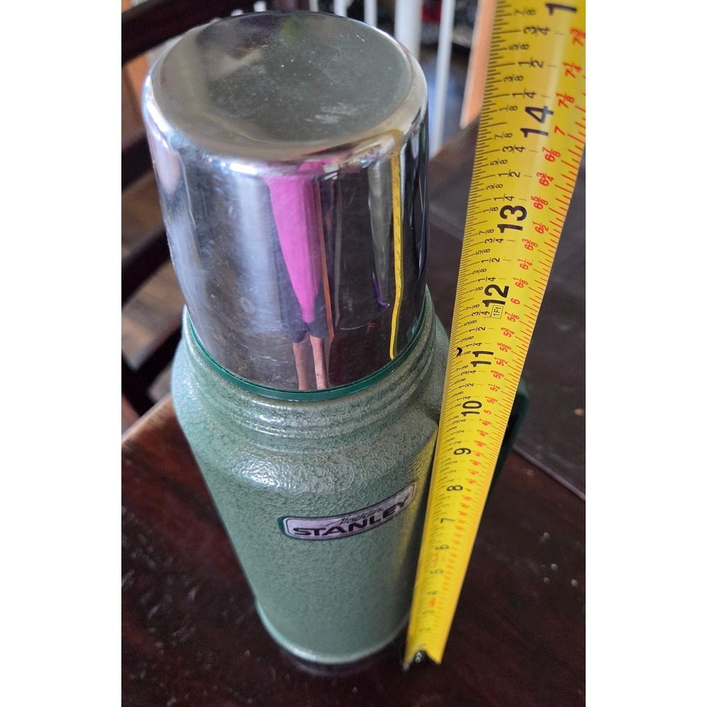 Vintage 1994 Aladdin Stanley Quart Vacuum Bottle Top Thermos A-944DH Made In USA